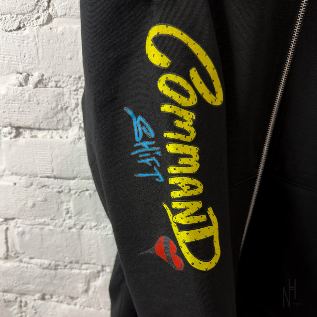 Chrome Hearts Matty Boy Black Zip Hoodie N-Hype męski bluza z zamkiem