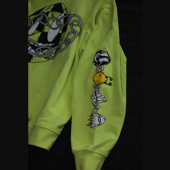 Chrome Hearts Matty Boy Green Chainlink Sweater N-Hype streetwear fashion men's jumper.