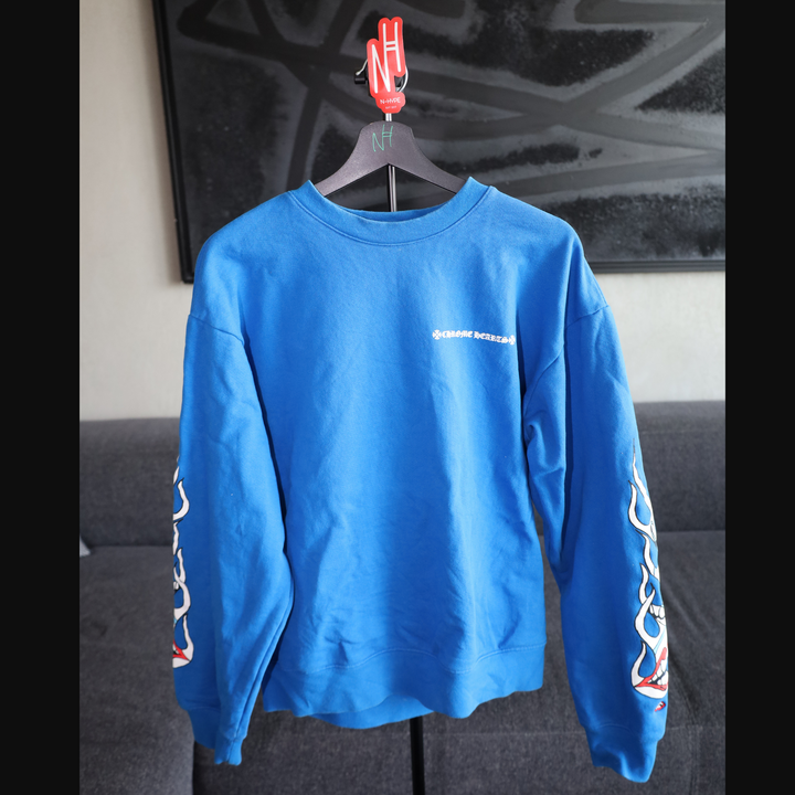 Chrome Hearts Matty Boy Space Crewneck koszulka męska czarna N-Hype