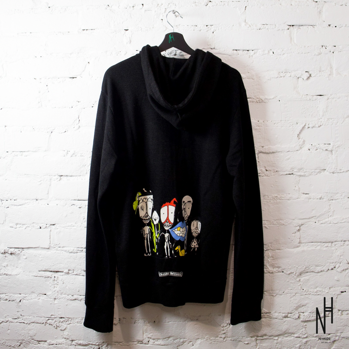 Chrome Hearts Matty Boy Zip up Hoodie czarny z logo N-Hype