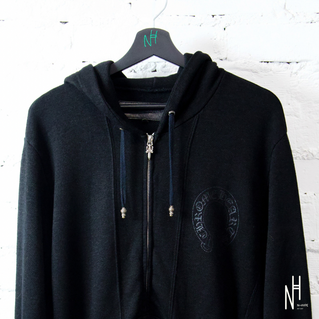 Chrome Hearts Matty Boy Zip up Hoodie męska czarna N-Hype