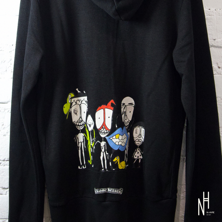 Chrome Hearts Matty Boy Zip up Hoodie czarny N-Hype