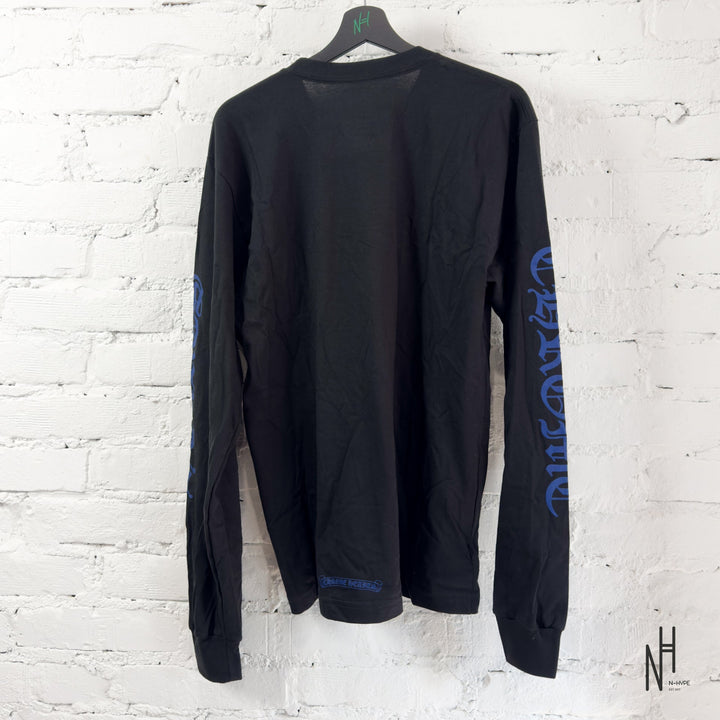 Chrome Hearts Neck Logo Blue Print Longsleeve N-Hype koszulka streetwearowa męska