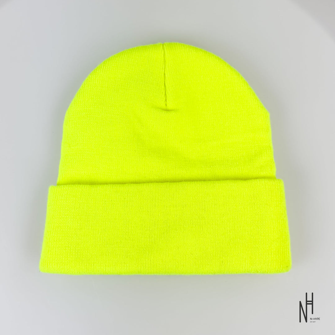 Chrome Hearts Neon Green Beanie N-Hype streetwear fashion hat