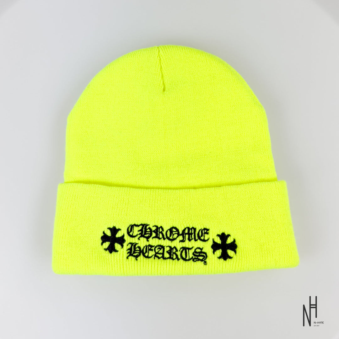 Chrome Hearts Neon Green Beanie streetwear N-Hype.