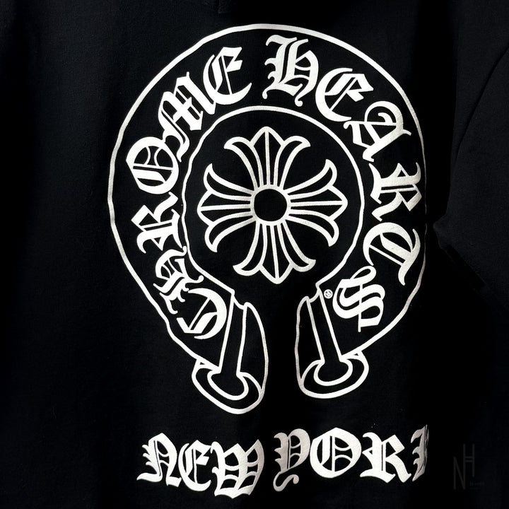 Chrome Hearts New York Logo Hoodie Black streetwear N-Hype.
