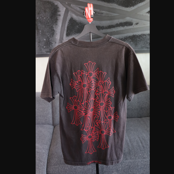 Chrome Hearts Red Dagger Pocket T-Shirt czerwona N-Hype