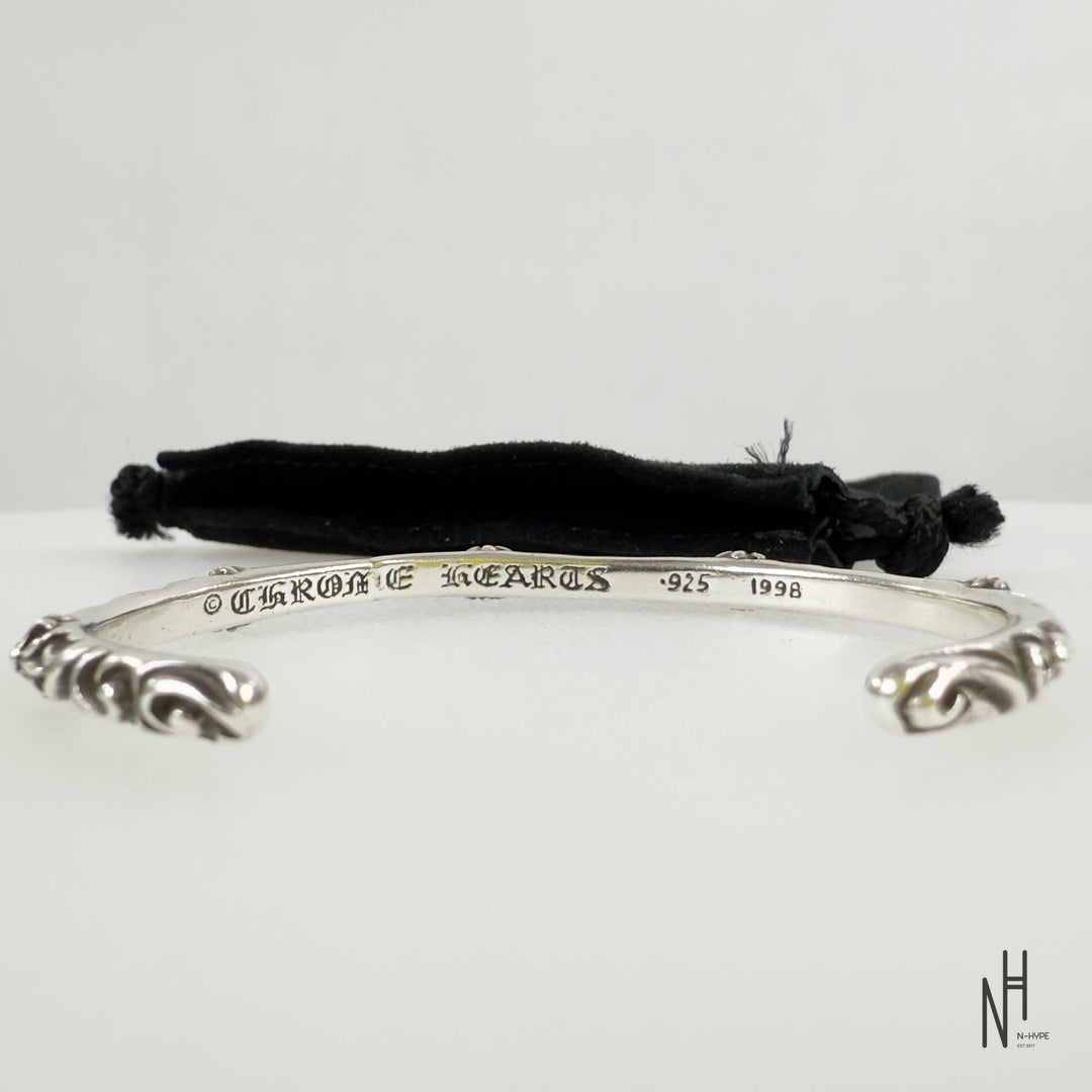 Chrome Hearts Silver Bracelet N-Hype męska bransoletka srebrna
