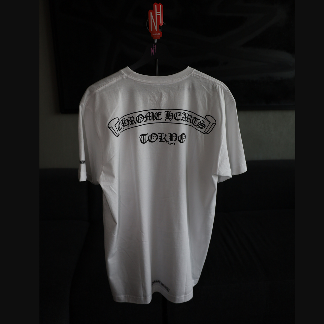 Chrome Hearts Tokyo T-Shirt White N-Hype koszulka męska streetwear