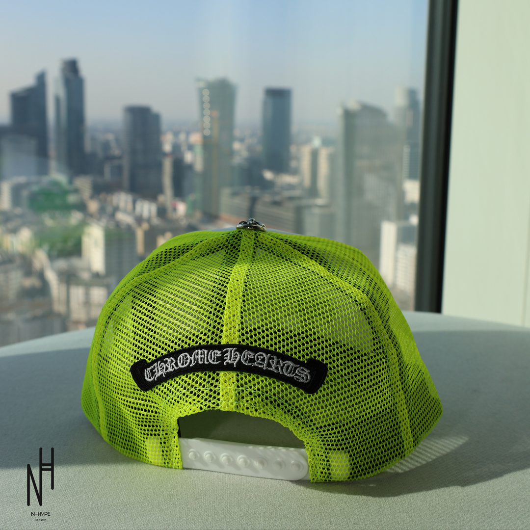 Chrome Hearts Triple Cross Green Hat streetwear N-Hype.