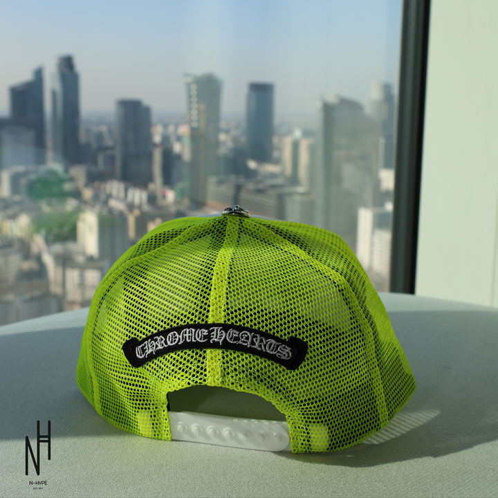 Chrome Hearts Triple Cross Green Hat streetwear N-Hype.