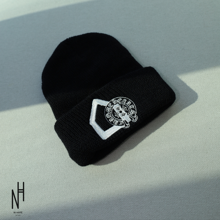 Chrome Hearts x DSM Ginza Limited CDG Knit Beanie czarny N-Hype