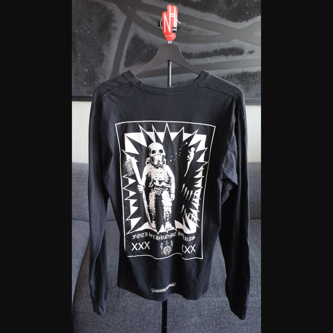 Chrome Hearts x FOTI Long Sleeve Black koszulka męska N-Hype