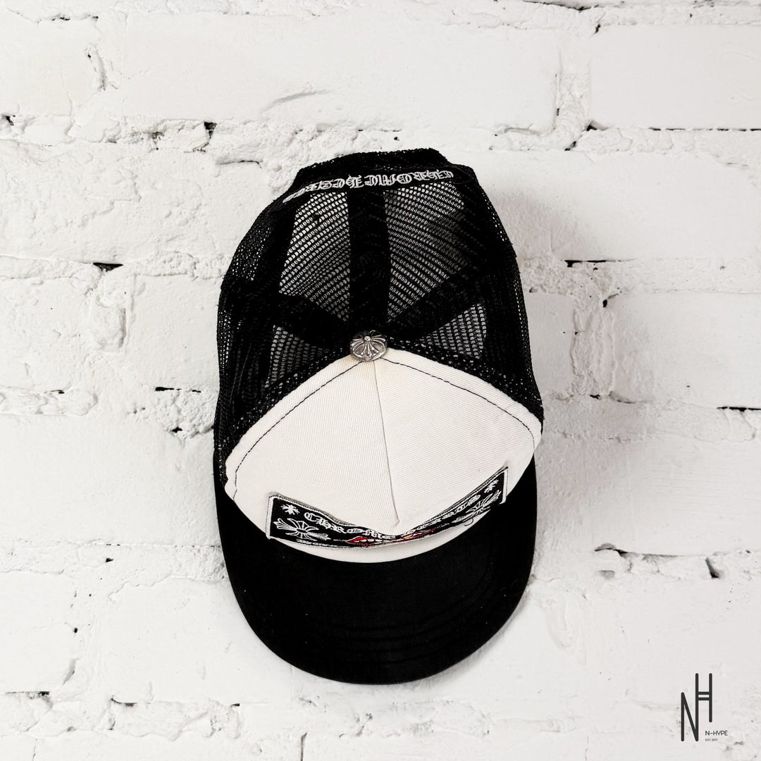 Chrome Hearts x Matty Boys Chomper Hollywood Trucker Hat czarny N-Hype