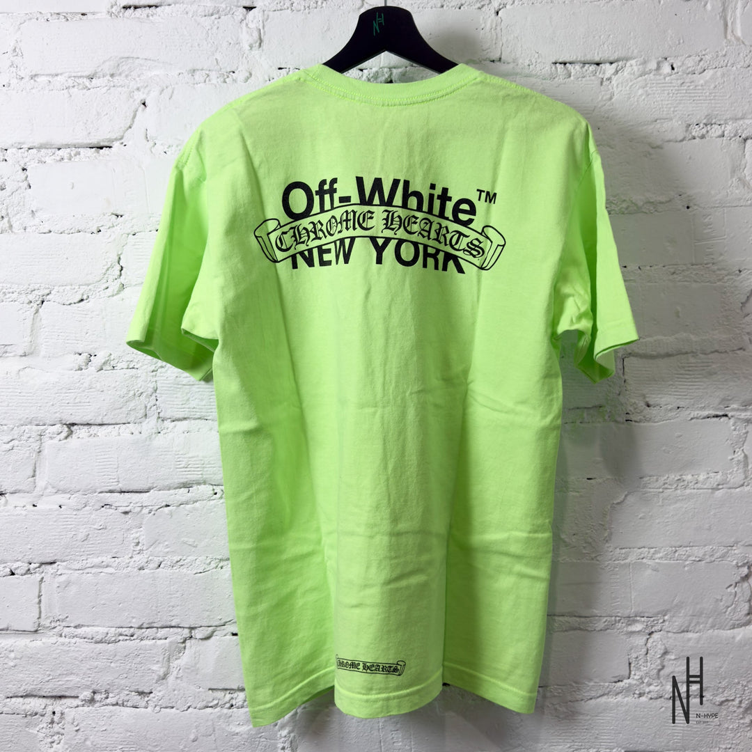 Chrome Hearts x Off-White Lime Tee koszulka męska N-Hype
