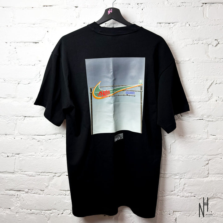 ComplexCon Nike x Syna Printed T-Shirt Black N-Hype men's streetwear t-shirt.