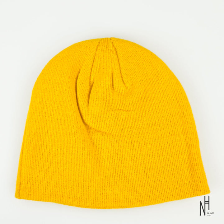 Corteiz Micro Allstarz Beanie Yellow z logo N-Hype