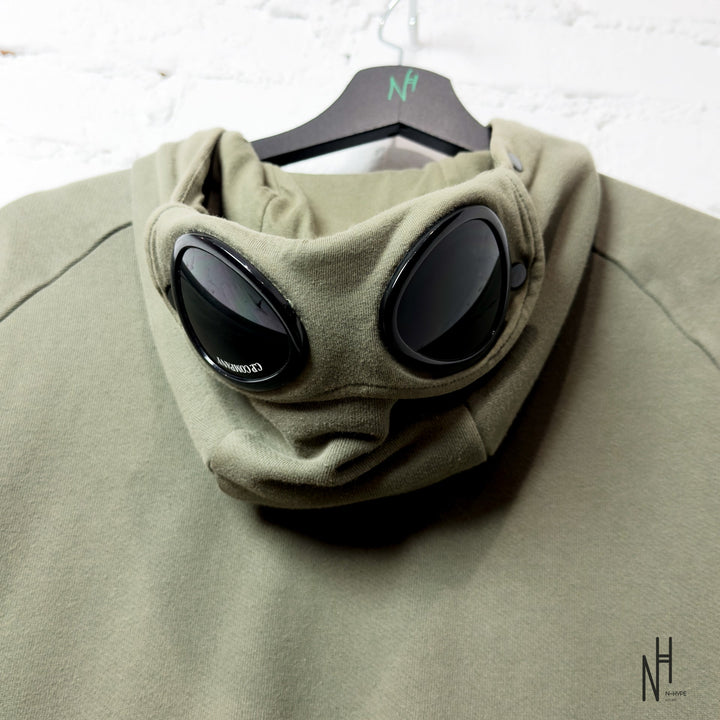C.P. Company ZIP-HOODIE Green N-Hype streetwear hoodie sweatshirt