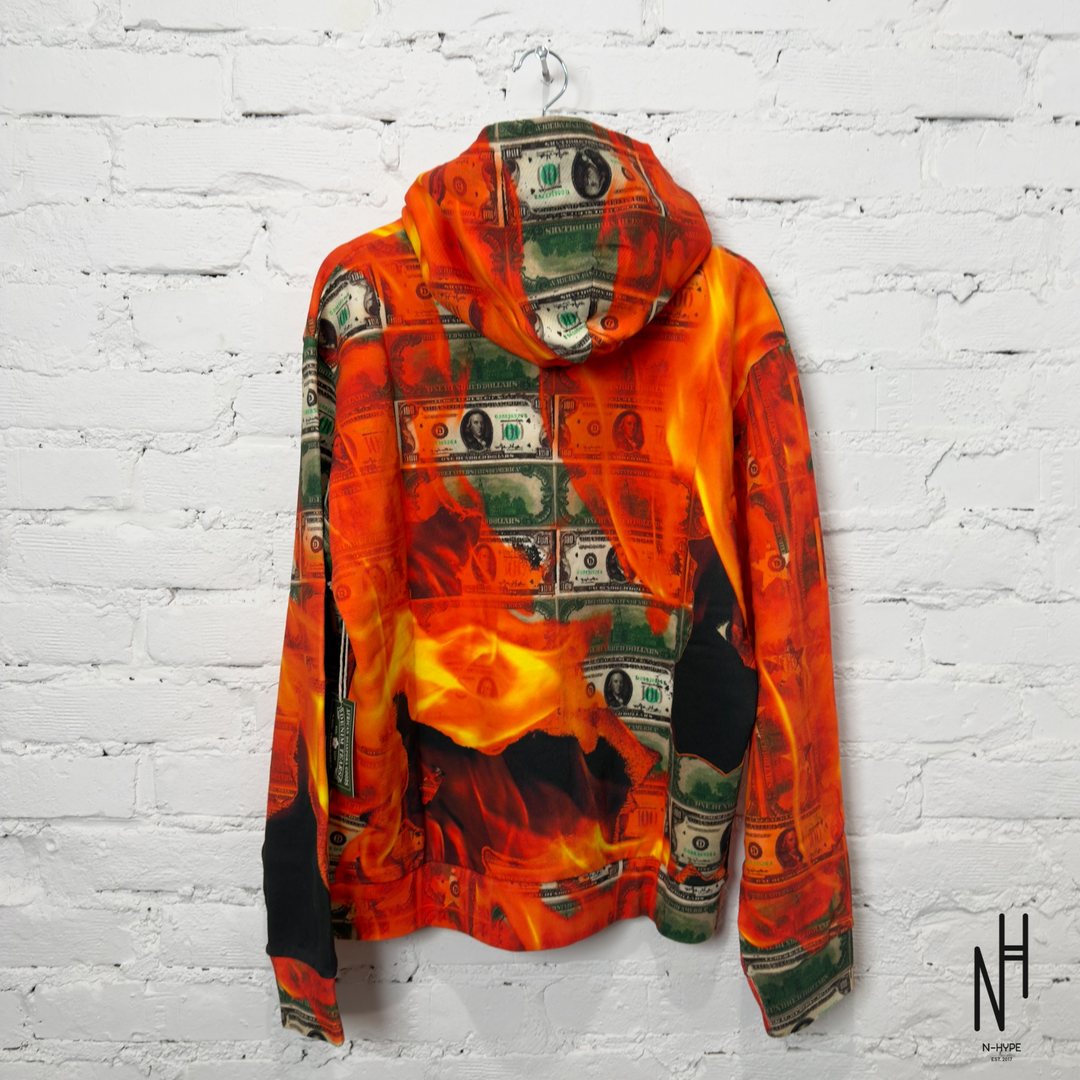 Denim Tears Burn It All Hoodie czarny N-Hype streetwear sweatshirt