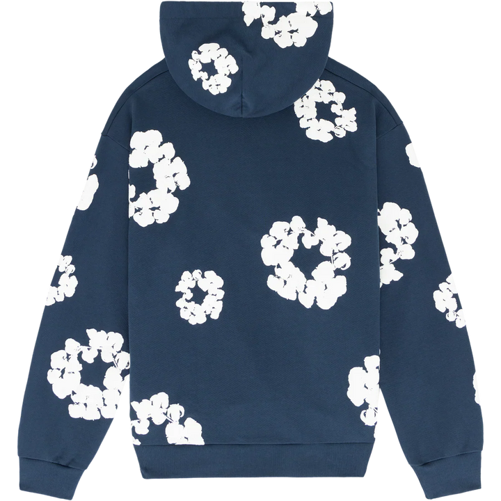 Denim Tears Cotton Wreath Sweatshirt Navy N-Hype streetwear koszulka męska.