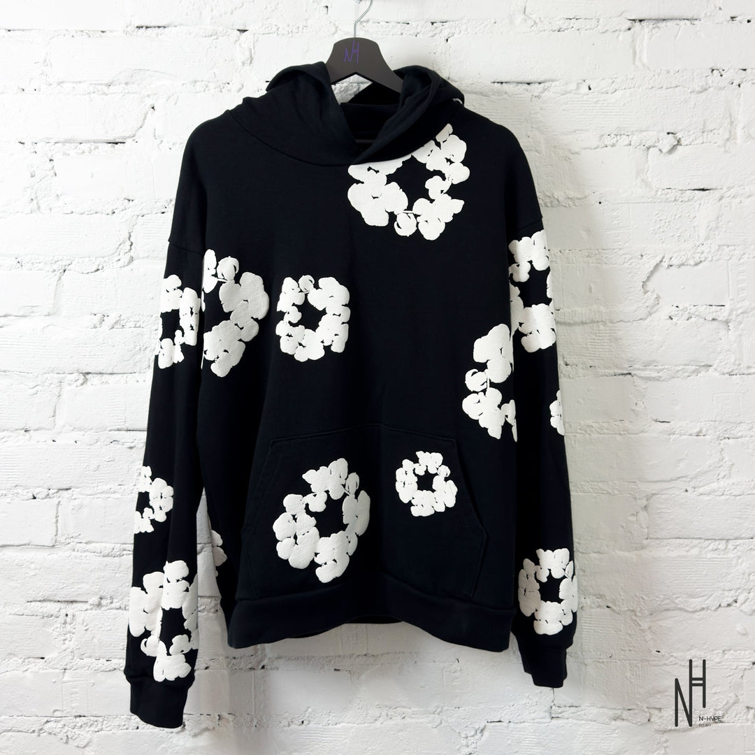 Denim Tears The Cotton Wreath Sweatshirt Black N-Hype.