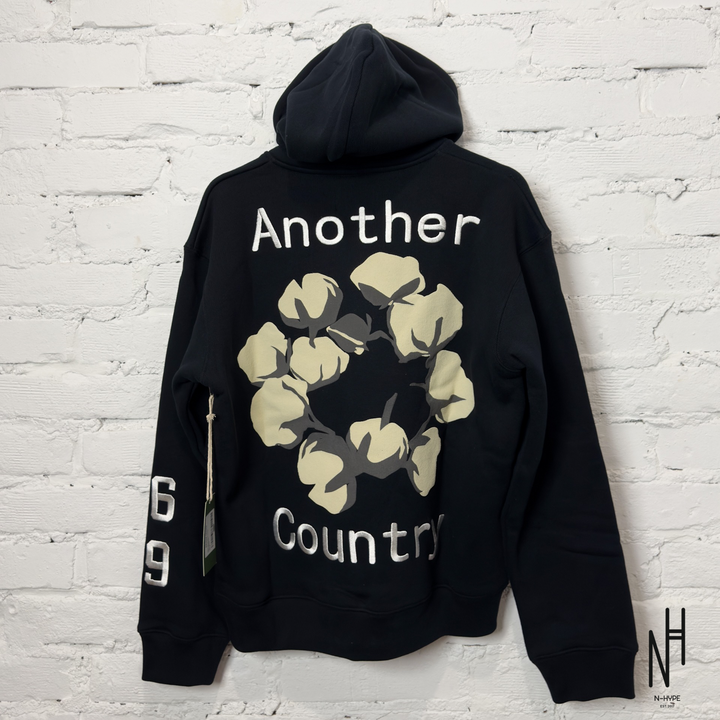 Denim Tears x CPFM Cactus Tears Hoodie Black N-Hype streetwear hoodie.