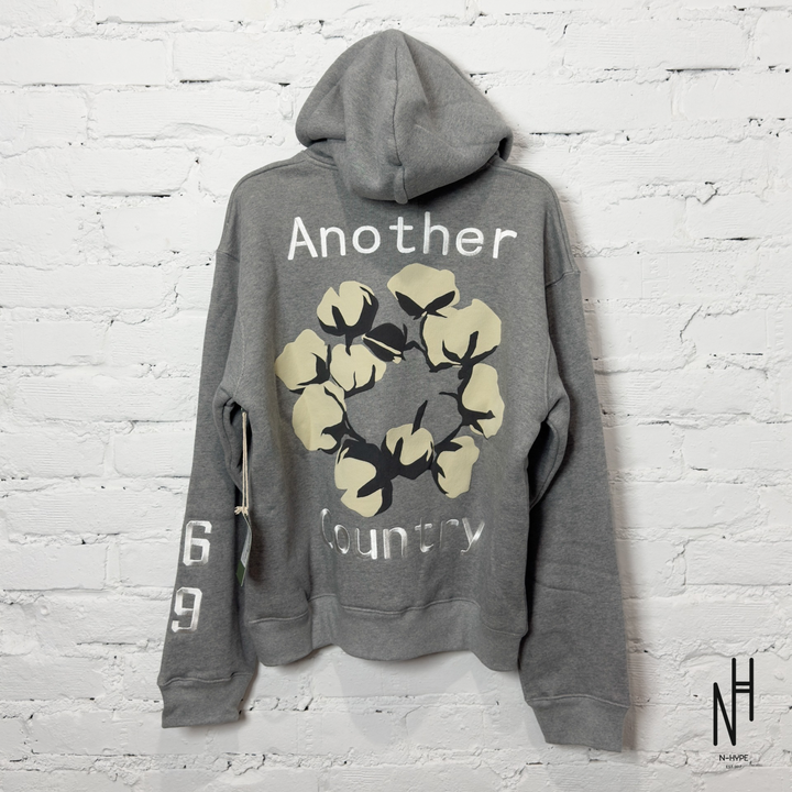 Denim Tears x CPFM Cactus Tears Hoodie Grey N-Hype streetwear sweatshirt.