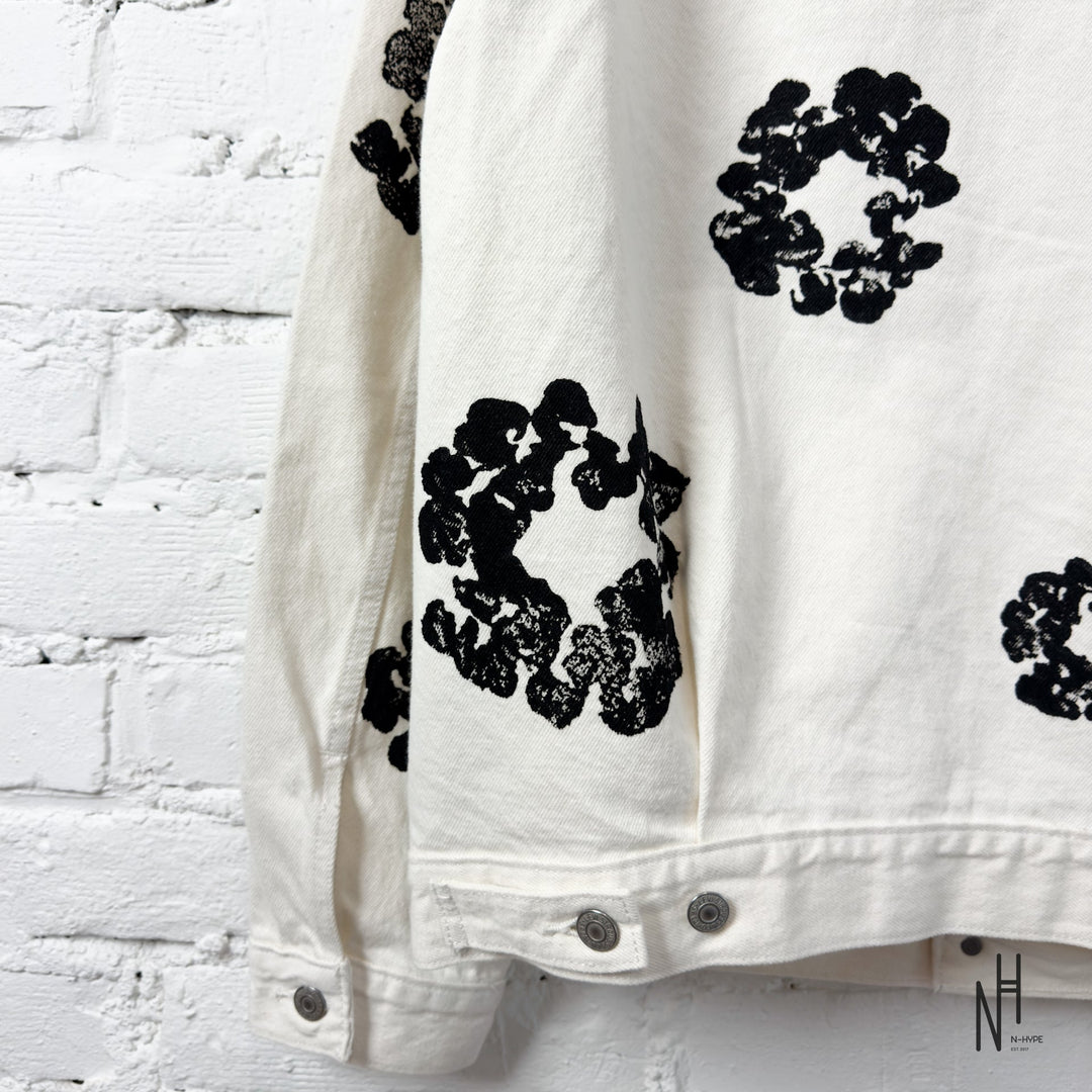 Denim Tears x Levi’s White Jacket N-Hype streetwear fashion trend.