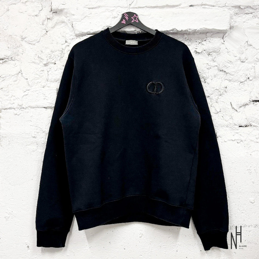 Dior CD Icon Crewneck czarny męski sweter N-Hype