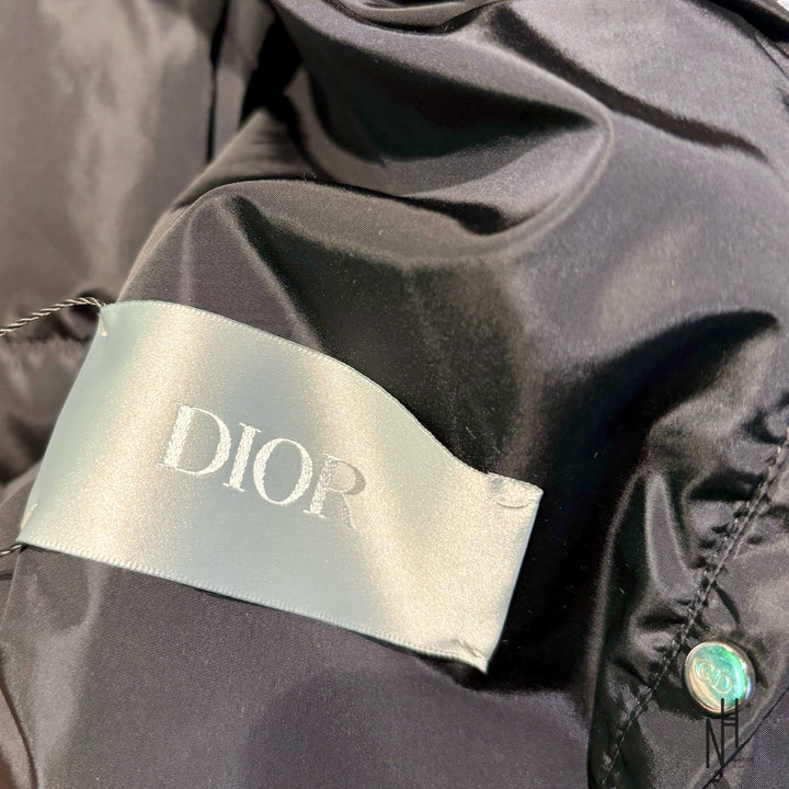 DIOR Oblique Quilted Jacket Light Blue N-Hype streetwear jacket coat fashion trend trendy outfit brand.