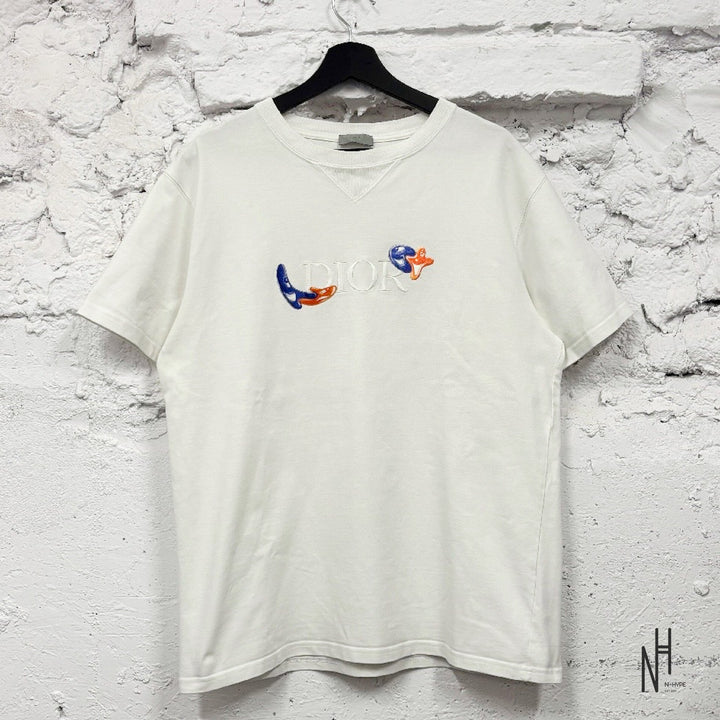 Dior x Kenny Scharf Tshirt White N-Hype streetwear koszulka.