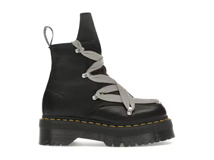 Dr. Martens 1460 Quad Leather Sole Pentagram Jumbo Lace Boot Rick Owens Black Women's N-Hype.