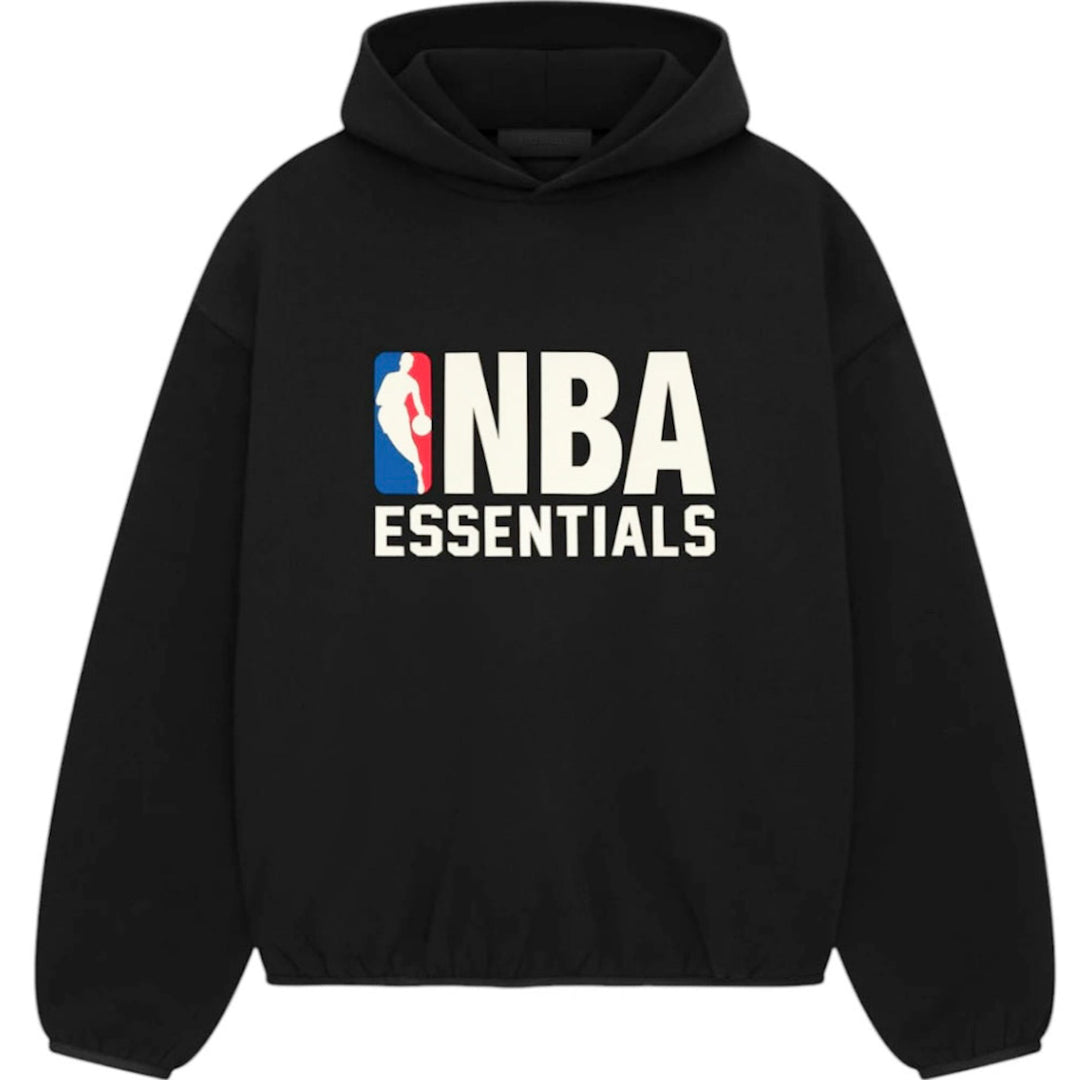 Fear of God Essentials NBA Hoodie Black N-Hype sweatshirt men's fashion trend brand sweatshirt.