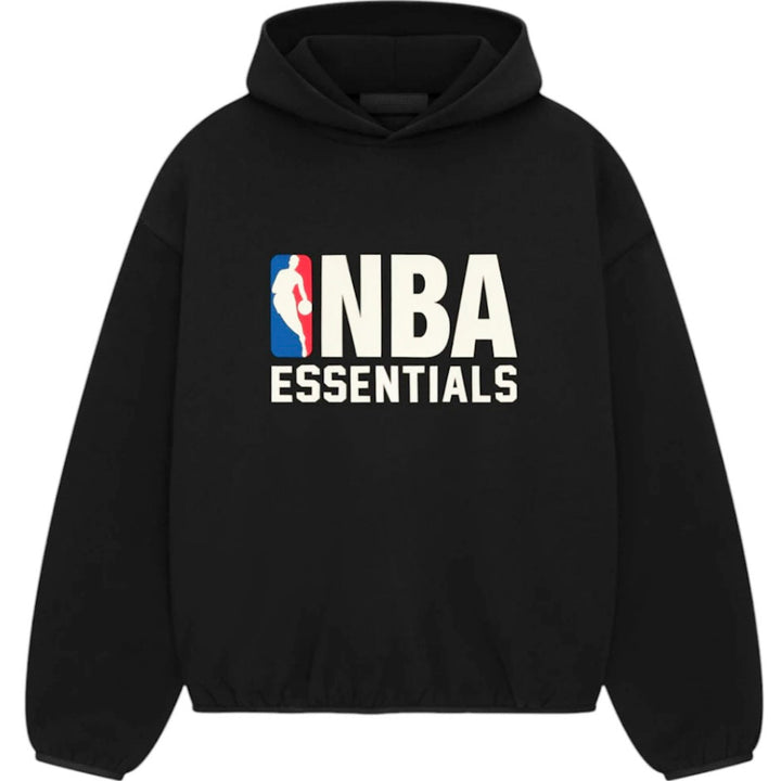 Fear of God Essentials NBA Hoodie Black N-Hype sweatshirt men's fashion trend brand sweatshirt.