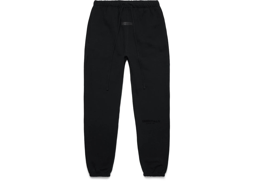 Fear of God Essentials Sweatpants SS22 Stretch Limo czarne męskie N-Hype