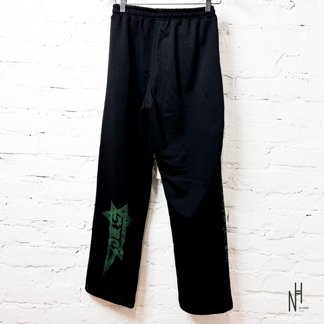FVCKTHISBRAND Arabic Sweatpants Bottle Green N-Hype streetwear joggers