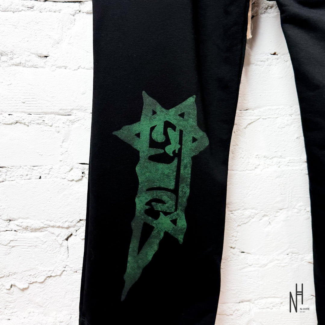 FVCKTHISBRAND Arabic Sweatpants Bottle Green N-Hype streetwear sweatpants Bottle Green.