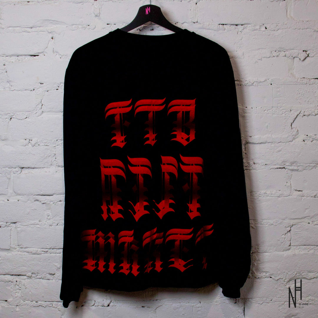 FTB FLEA MRKET longsleeve czarna koszulka N-Hype