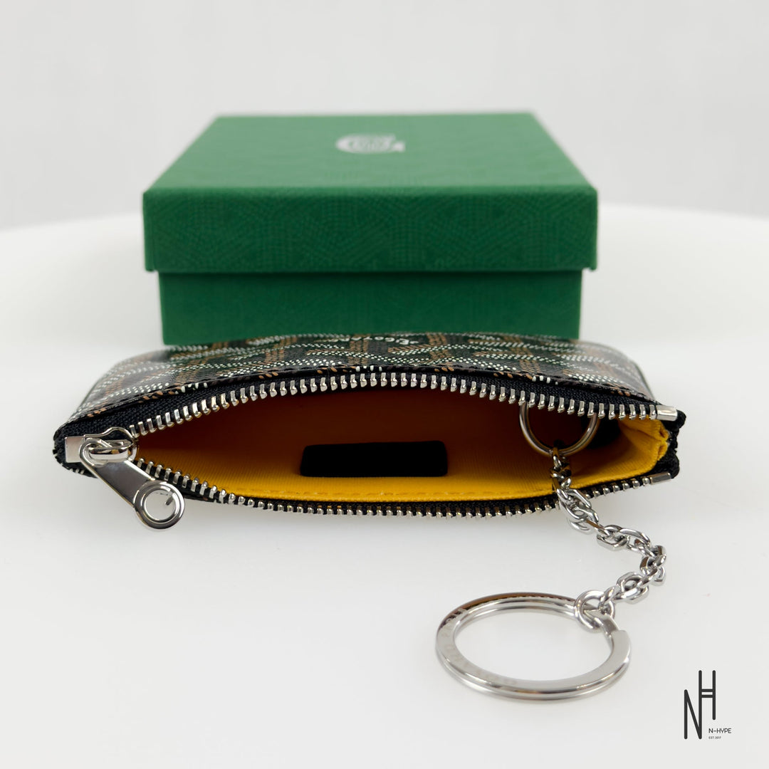 Goyard Nano Senat Key Pouch Black Natural N-Hype streetwear sklep obraz produktu