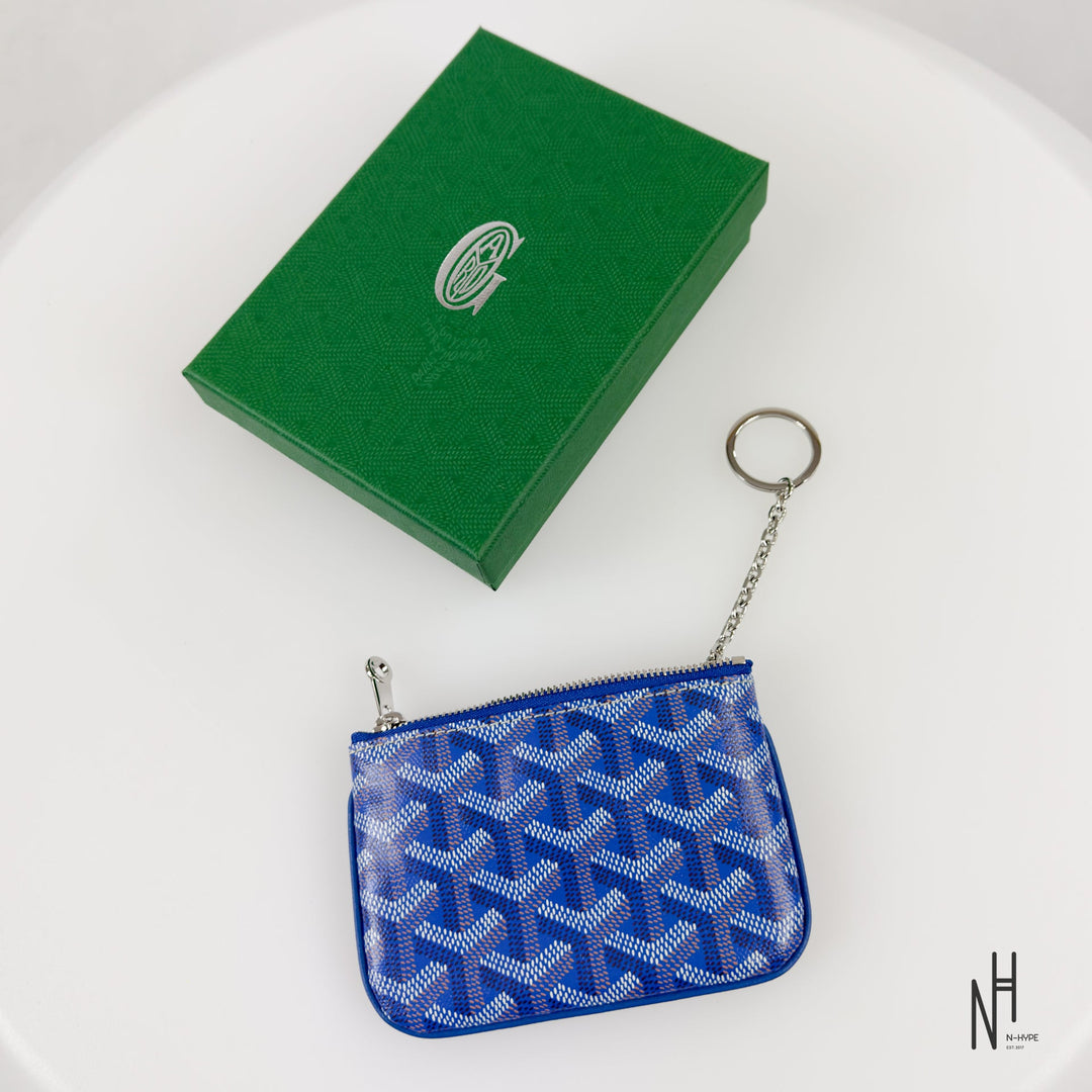 Goyard Nano Senat Key Pouch Blue N-Hype streetwearowy portfelik kluczyków