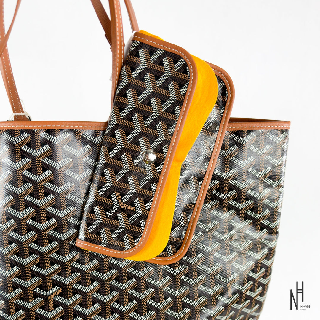 Goyard Sac Saint Louis PM Black / Nature torba marki N-Hype