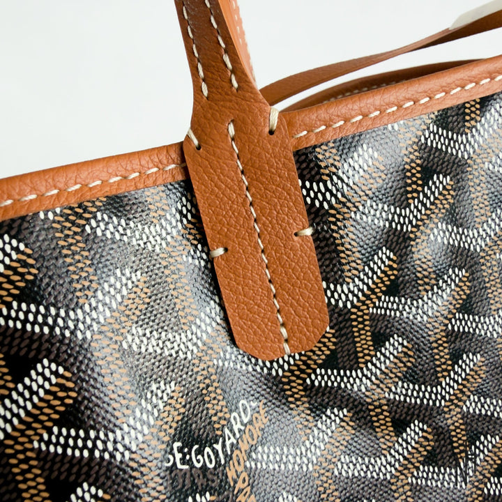 Goyard Sac Saint Louis PM Black / Nature torebka N-Hype.