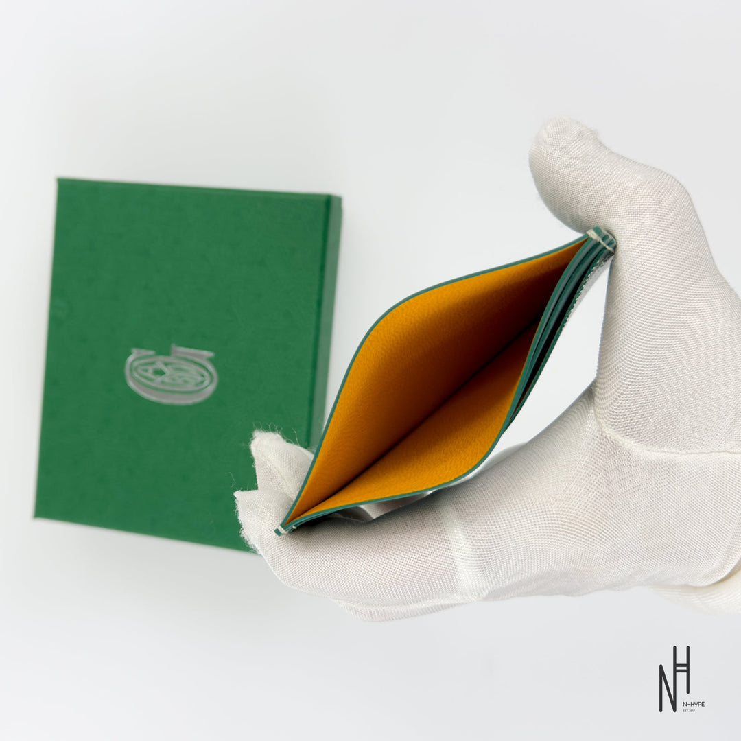 Goyard Saint Sulpice Green Card Holder portfel męski N-Hype
