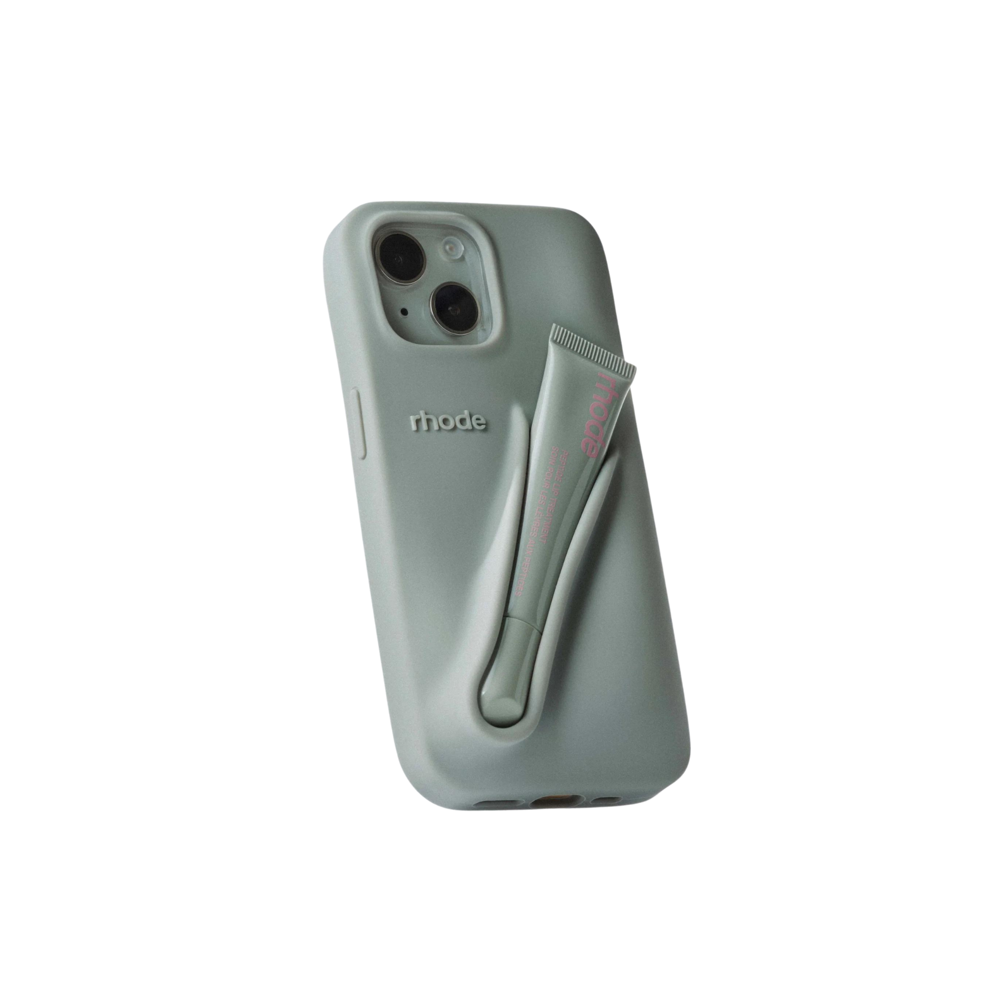 Rhode Lip Case Grey