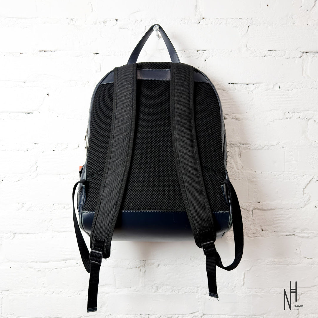 Gucci Monogram Leather Backpack czarny N-Hype.