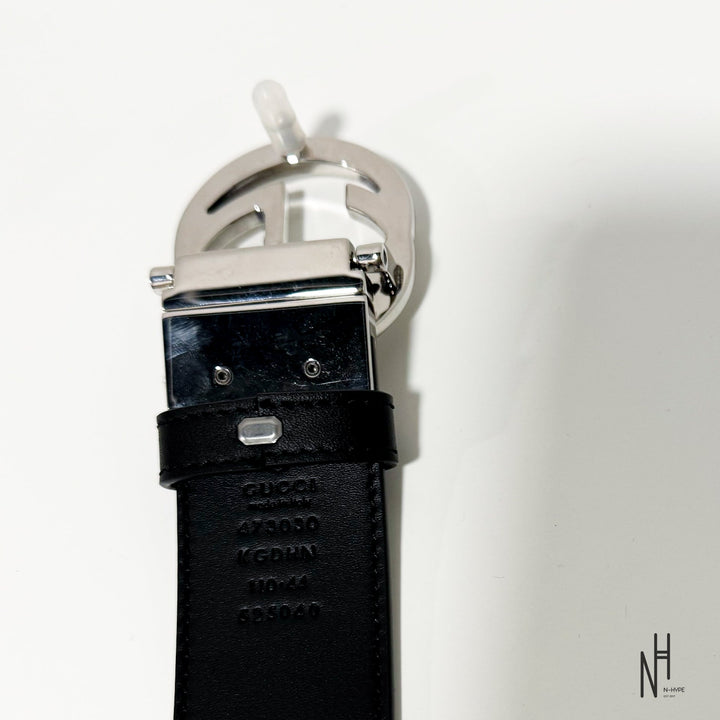 Gucci Reversible Monogram Belt - zdjęcie 3 - N-Hype