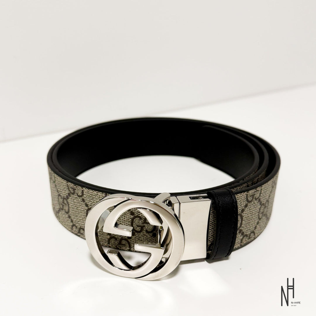 Gucci Reversible Monogram Belt - N-Hype