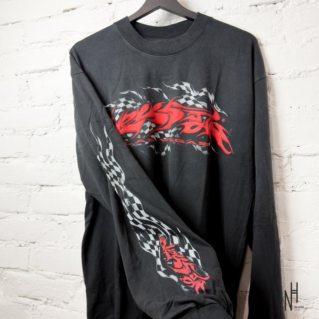 Hellstar Las Vegas Long Sleeve Black męska koszulka N-Hype