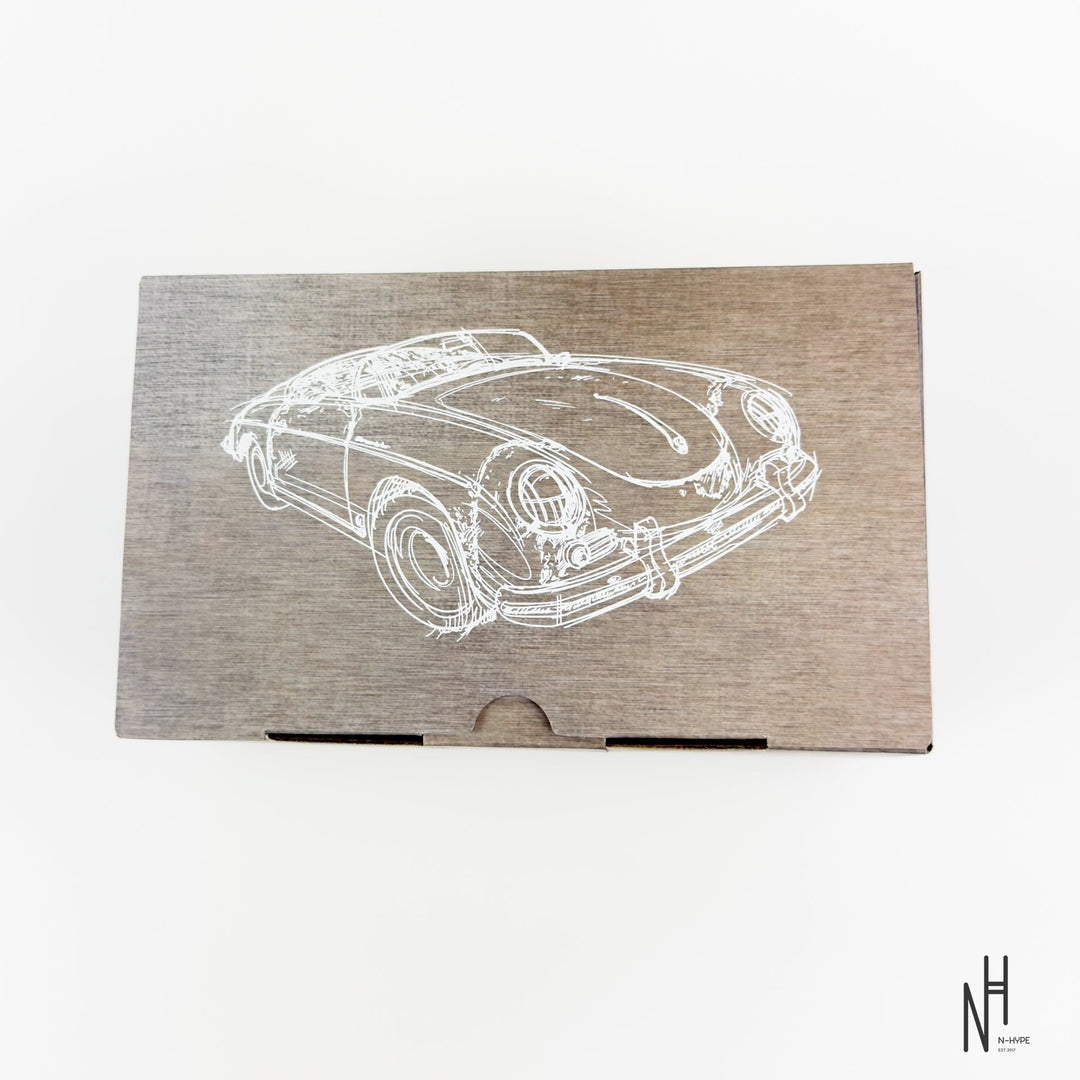 Hot Wheels x Daniel Arsham Porsche 356 “Bonsai” Speedster samochód zabawkowy biały N-Hype.