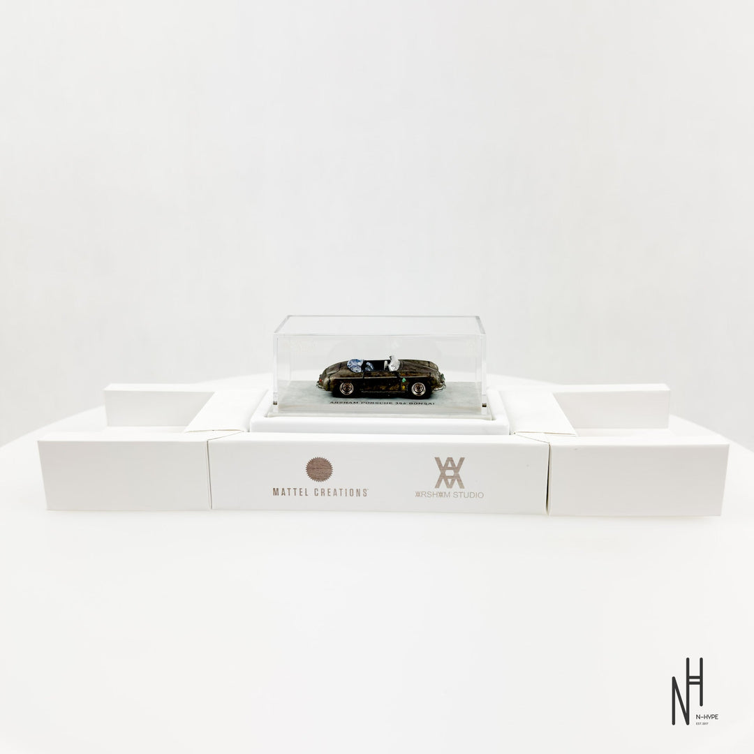 Hot Wheels x Daniel Arsham Porsche 356 "Bonsai" Speedster N-Hype limited edition model car.